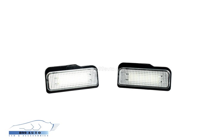 Mercedes-Benz LED rendszámtábla világítás foglalattal 